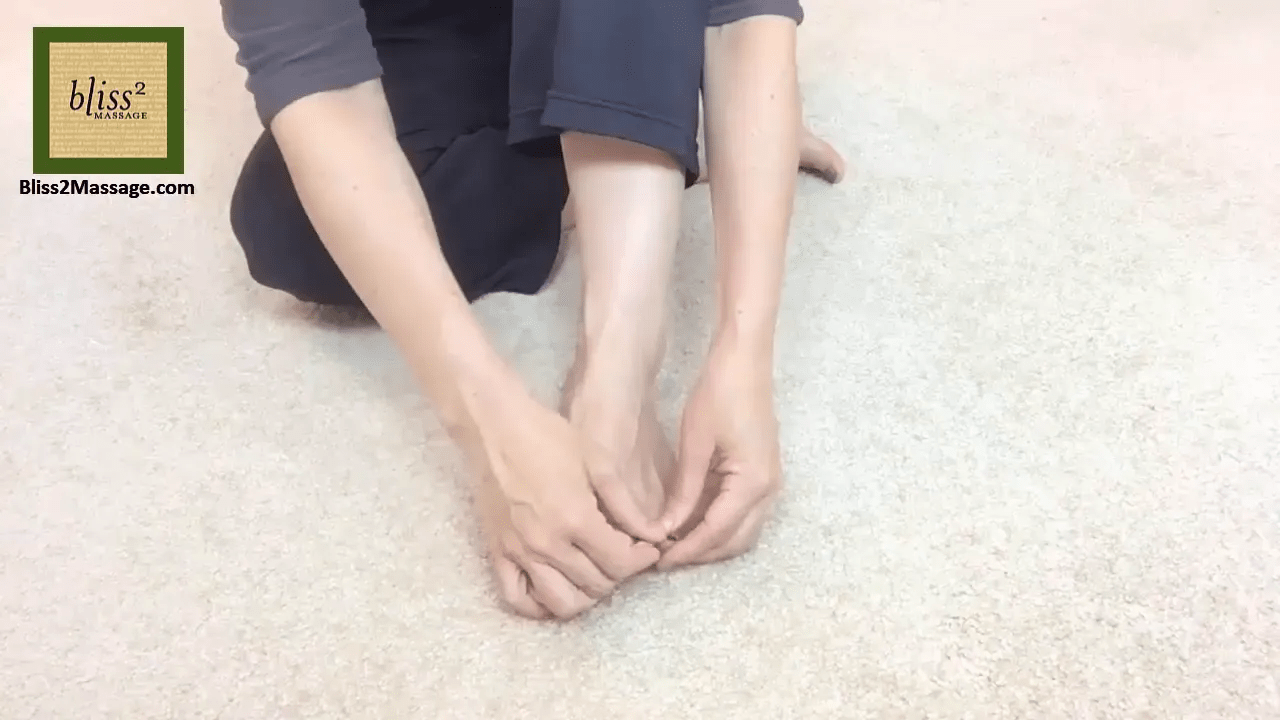 Bunionlar için ayak masajı