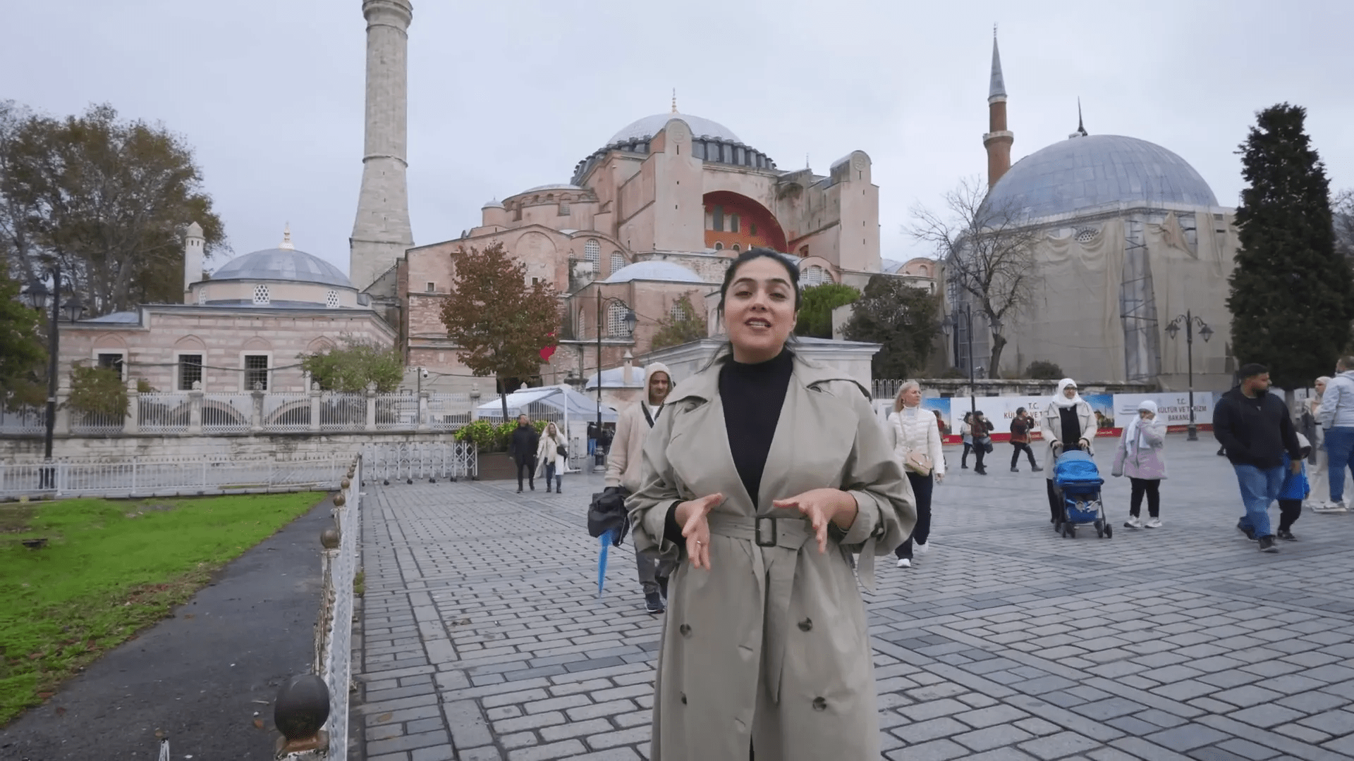 İstanbul'da bayram kalabalığı