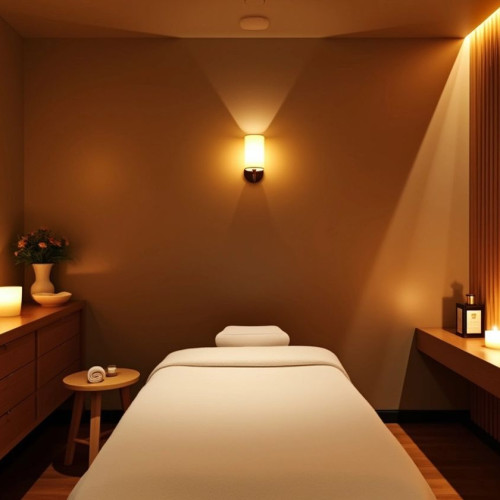 Rahatlatıcı bir spa odası