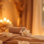 İstanbul'da huzurlu bir spa ortamı.