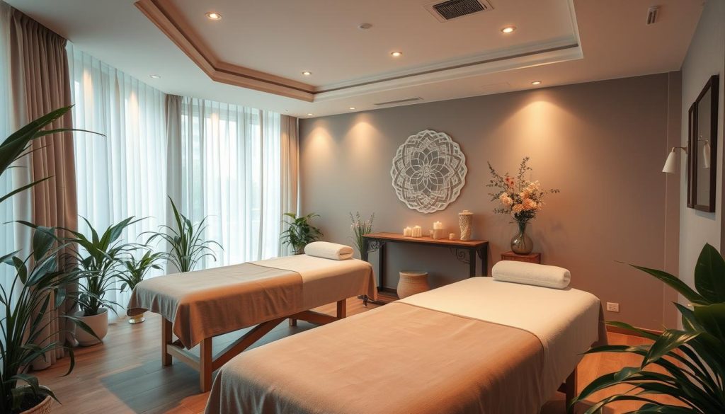 A serene, well-appointed massage parlor in Istanbul, with soft lighting, calming colors, and plush, inviting massage tables. Luxurious fabrics and plants create a tranquil, spa-like atmosphere. The space exudes professionalism and attention to detail, reflecting a commitment to providing a high-quality, trustworthy massage experience. The scene is captured from a slightly elevated angle, allowing the viewer to take in the full ambiance of the setting. The image conveys a sense of relaxation, comfort, and the promise of a rejuvenating massage therapy session. A serene, well-appointed massage parlor in Istanbul, with soft lighting, calming colors, and plush, inviting massage tables. Luxurious fabrics and plants create a tranquil, spa-like atmosphere. The space exudes professionalism and attention to detail, reflecting a commitment to providing a high-quality, trustworthy massage experience. The scene is captured from a slightly elevated angle, allowing the viewer to take in the full ambiance of the setting. The image conveys a sense of relaxation, comfort, and the promise of a rejuvenating massage therapy session.