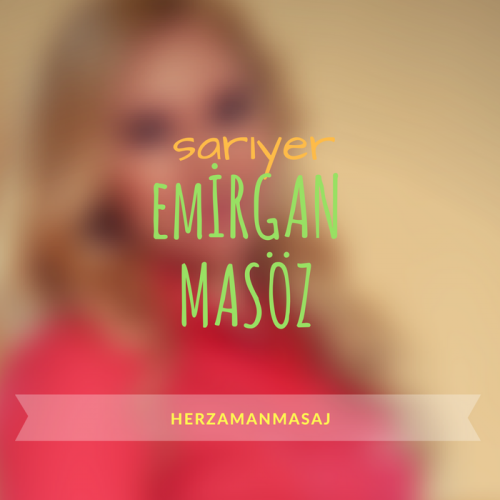 Emirgan Masöz Sarıyer İstanbul