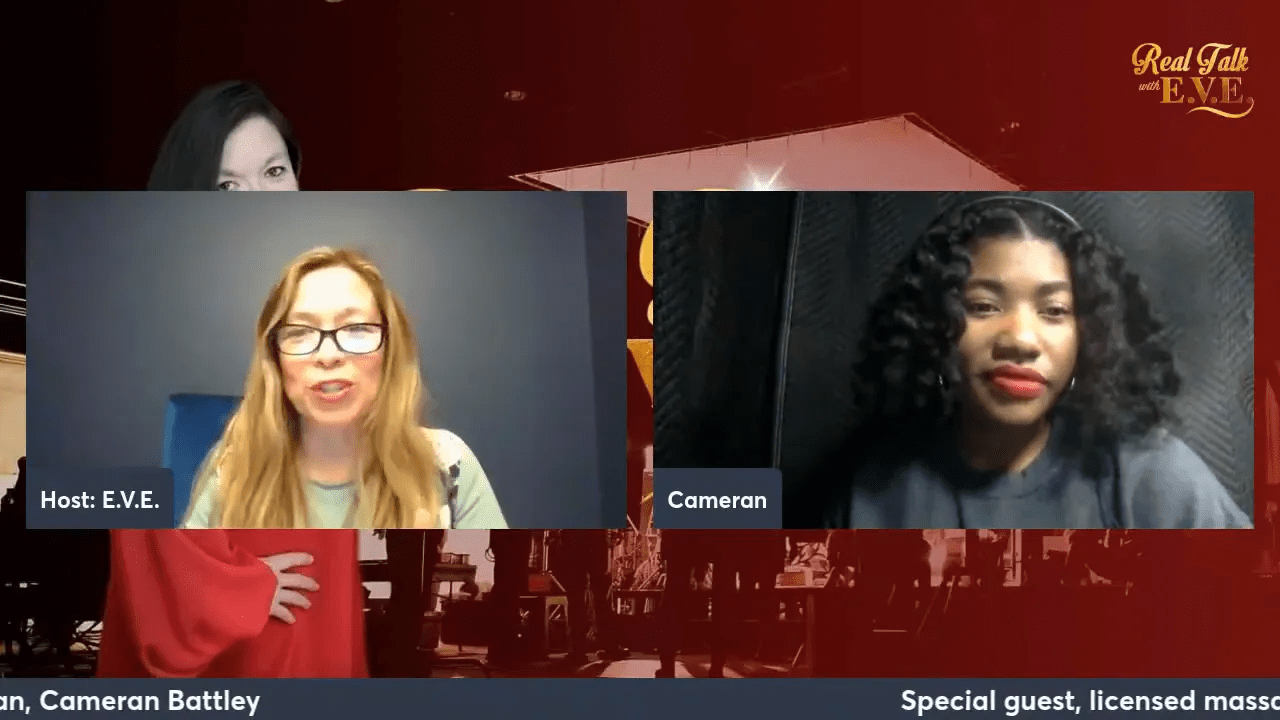 Masaj seansı sırasında rahatlama