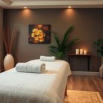 İsveç Masajı ve Derin Doku Masajı: Farklar ve Faydalar Masaj masası ve rahatlatıcı ortam