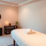 Masaj ve Tıbbi Hassas Müşteriler Rahat bir masaj ortamı ve huzurlu detaylar.