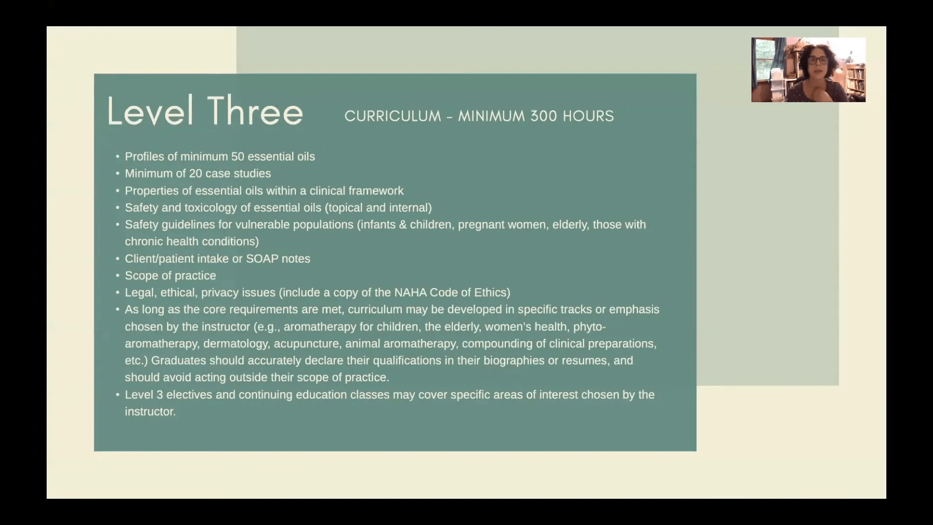 Aromaterapi Sertifikasyon Standartları