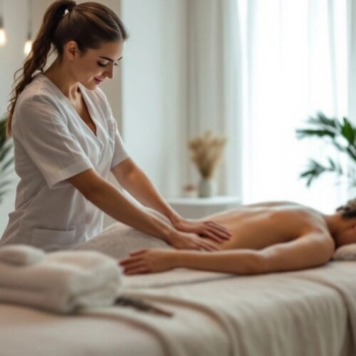 Masöz, masaj odası, rahatlatıcı ortam